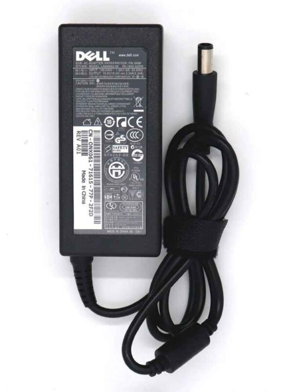 Ac Adapter Charger For Dell Latitude E7440 65watts 19.5v by 3.34a